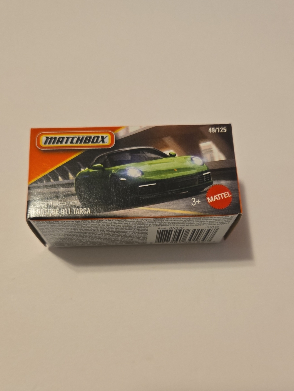 Matchbox Porsche 911 Targa Toy Car - Green